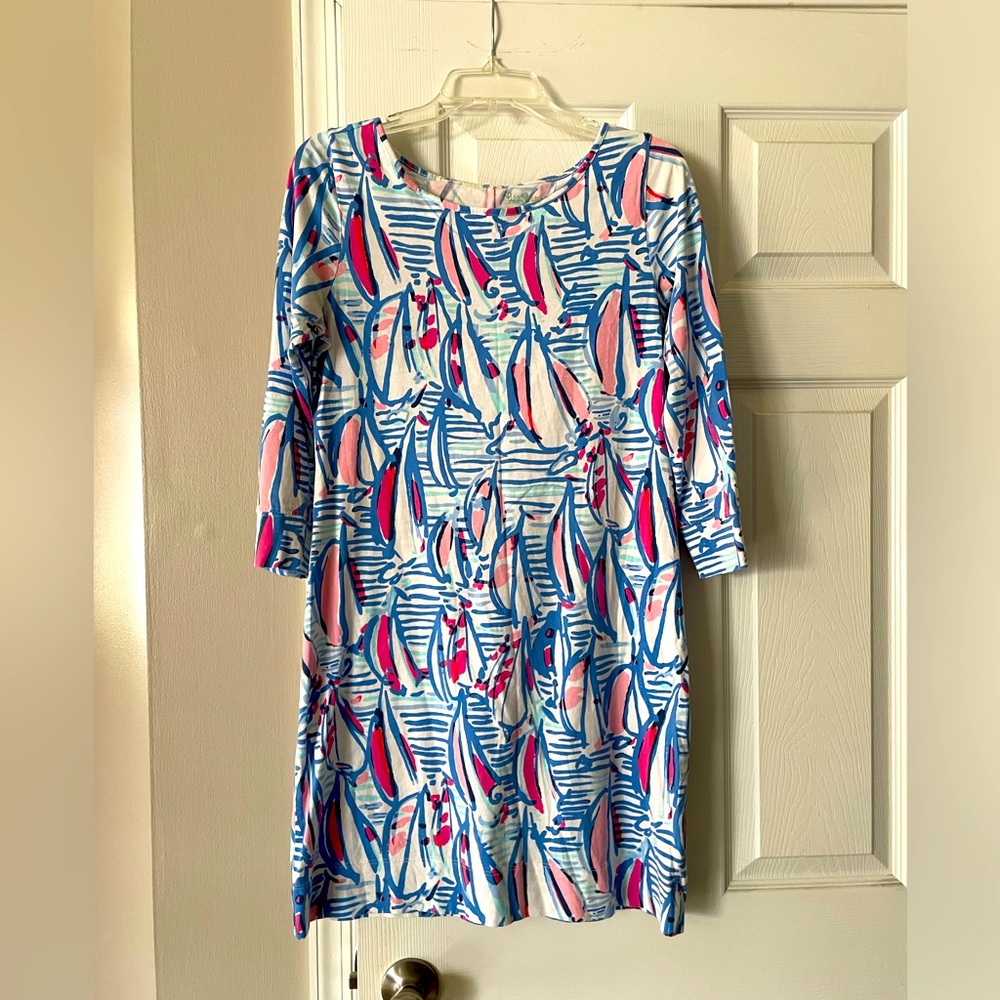 Lilly Pulitzer sz M sailboat dress. OGC